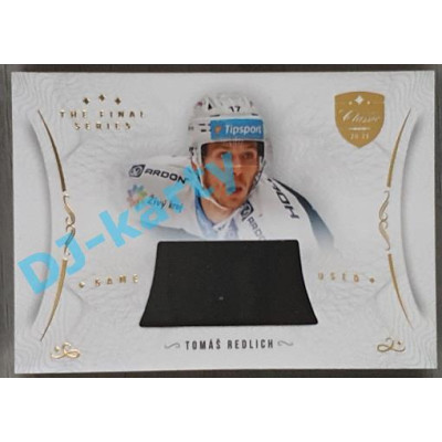 2021/22 OFS The Final Series Tomáš Redlich #STI-RET Game Used Stick Gold PROMO