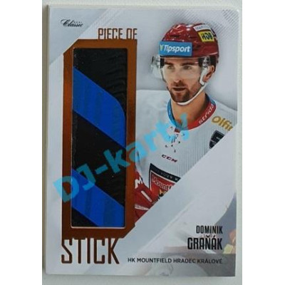 2019/20 OFS Dominik Graňák #POS-GRA 21/30 Piece of Stick