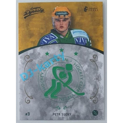 2021 Legendary Cards League Dynasty Vsetín Petr Suchý #132