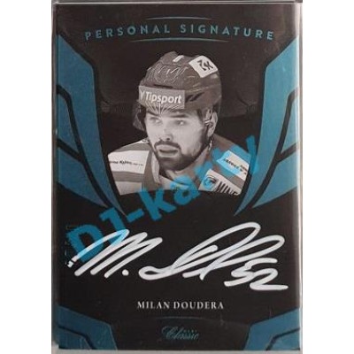 2020/21 OFS 1. série Milan Doudera #PS-MIDO 09/30 Personal Signature White