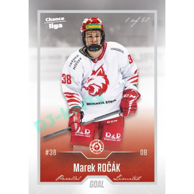 2022/23 Goal Cards Chance Liga 1. série #132 Marek Ročák Silver 1 of 60