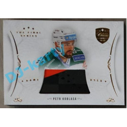 2021/22 OFS The Final Series Petr Koblasa #STI-KOT Game Used Stick Gold PROMO