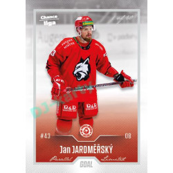 2022/23 Goal Cards Chance Liga 1. série #133 Jan Jaroměřský Silver 1 of 60