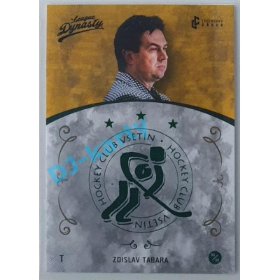 2021 Legendary Cards League Dynasty Vsetín Zdislav Tabara #134