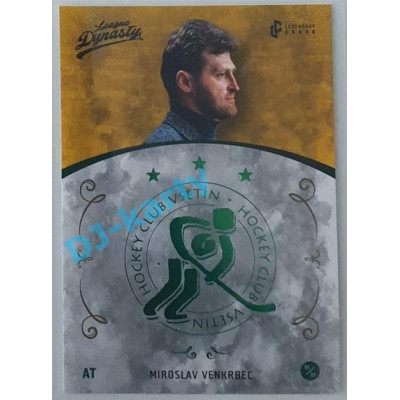 2021 Legendary Cards League Dynasty Vsetín Miroslav Venkrbec #135