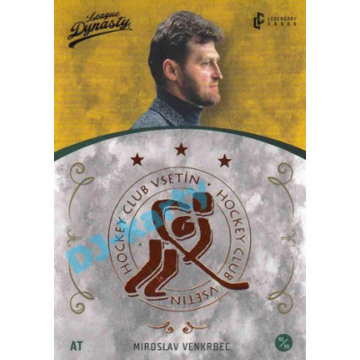 2021 Legendary Cards League Dynasty Vsetín Miroslav Venkrbec #135 Cooper 1 of 77