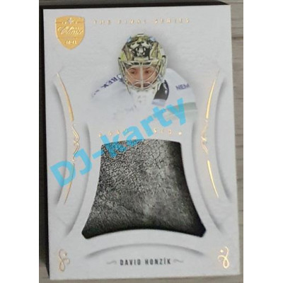 2021/22 OFS The Final Series David Honzík #MEM-DH Game Used Gold PROMO