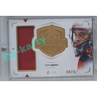 2021/22 Legendary Cards SAVES HELP MEMORABILIA SERIES #SHM-30 Petr Mrázek Memorabilia Gold 08/15