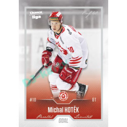 2022/23 Goal Cards Chance Liga 1. série #136 Michal Hotěk Silver 1 of 60