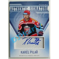 2015/16 OFS Karel Pilař #120 12/39 Authentic Signature