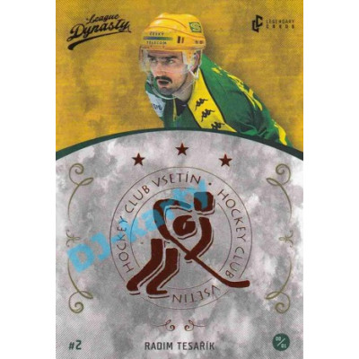 2021 Legendary Cards League Dynasty Vsetín Radim Tesařík #139 Cooper 1 of 77