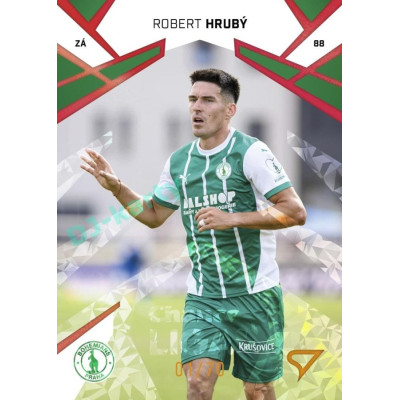 2024/25 Sportzoo Chance Liga 1. série #150 Robert Hrubý Copper Diamond xx/70