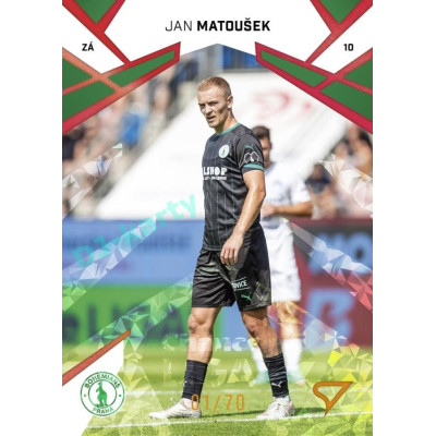 2024/25 Sportzoo Chance Liga 1. série #152 Jan Matoušek Copper Diamond xx/70