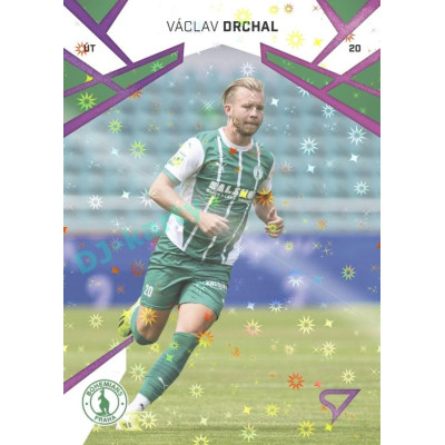 2024/25 Sportzoo Chance Liga 1. série #154 Václav Drchal Cosmic Pink