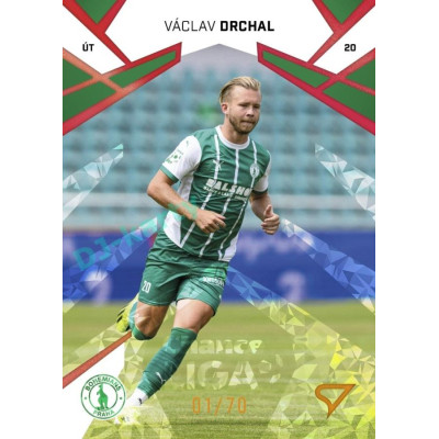 2024/25 Sportzoo Chance Liga 1. série #154 Václav Drchal Copper Diamond xx/70