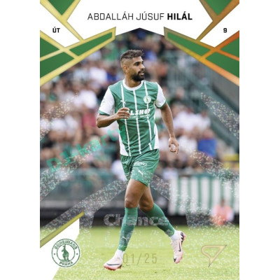 2024/25 Sportzoo Chance Liga 1. série #155 Abdalláh Júsuf Hilál Gold Glitter 10/25