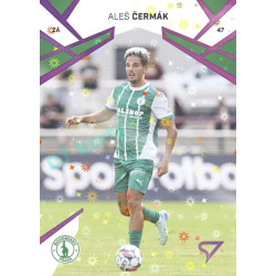 2024/25 Sportzoo Chance Liga 1. série #149 Aleš Čermák Cosmic Pink