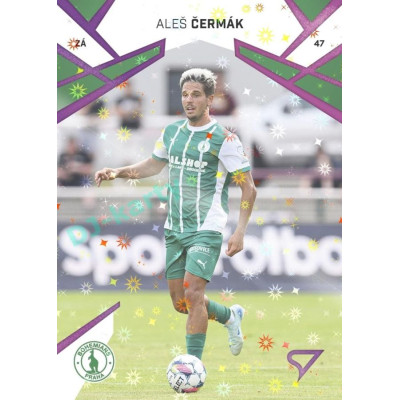 2024/25 Sportzoo Chance Liga 1. série #149 Aleš Čermák Cosmic Pink