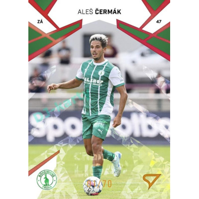 2024/25 Sportzoo Chance Liga 1. série #149 Aleš Čermák Copper Diamond xx/70