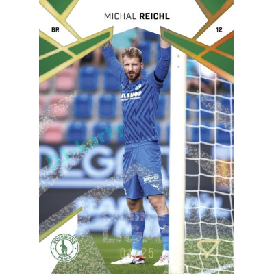 2024/25 Sportzoo Chance Liga 1. série #145 Michal Reichl Gold Glitter 02/25
