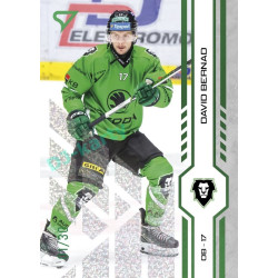 2024/25 Sportzoo ELH 2. serie #350 David Bernad Green Glitter xx/30