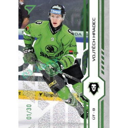 2024/25 Sportzoo ELH 2. serie #353 Vojtěch Hradec Green Glitter xx/30
