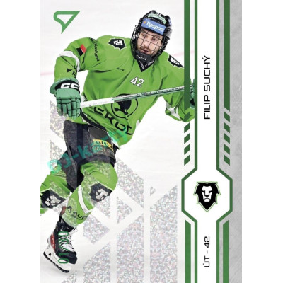 2024/25 Sportzoo ELH 2. serie #355 Filip Suchý Green Glitter xx/30