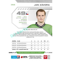 2024/25 Sportzoo ELH 2. serie #356 Jan Závora