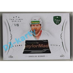 2021/22 OFS The Final Series Jaroslav Bednář #STI-BEJ 1/5 Game Used Stick Emerald