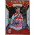Debut Date Rookie SIGNATURE XX/99