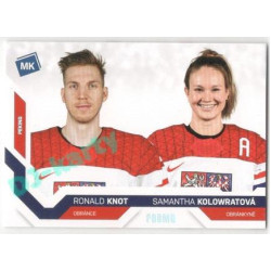 2021/22 MK reprezentace #081 R. Knot / S. Kolowratová ZOH PROMO