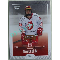 2022/23 Goal Cards Chance Liga 1. série #132 Marek Ročák Expo Pardubice