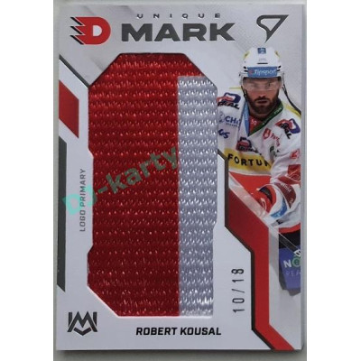 2022/23 Sportzoo ELH 1. série #UM-RK Robert Kousal Unique Mark 10/18