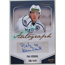 2022/23 Goal Cards Chance Liga 1. série #A-53 Petr Koukal Autograph 18/49