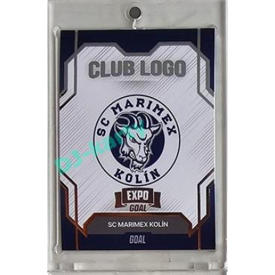 2023/24 Goal cards Chance Liga 1. série #CL-11 SC MARIMEX KOLÍN Club Logo Expo 1of6