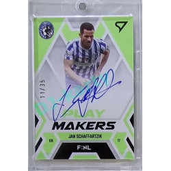 2023/24 Sportzoo Fortuna Liga 1. série #NLS-JS Jan Schaffartzik F:NL Playmakers Auto 11/35
