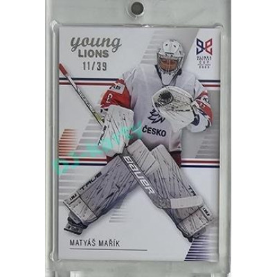 2023/24 Legendary Cards Hlinka Gretzky Cup Young Lions #01 Matyáš Mařík Rainbow xx/39