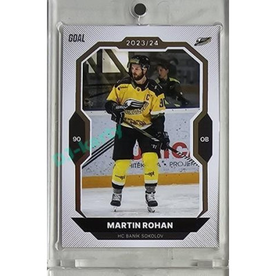2023/24 Goal cards Chance Liga 1. série #161 Martin Rohan Gold 1of20