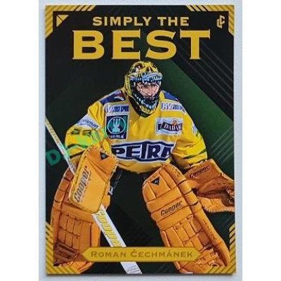 2023 Legendary Cards Simply the Best #06 Roman Čechmánek