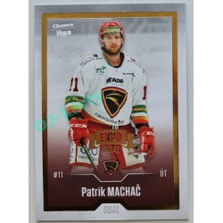 2022/23 Goal Cards Chance Liga 2. série #253 Patrik Machač Expo Gold 1 of 3