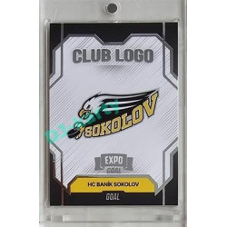2023/24 Goal cards Chance Liga 1. série #CL-12 HC BANÍK SOKOLOV Club Logo Expo 1of6