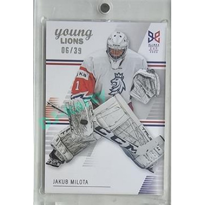 2023/24 Legendary Cards Hlinka Gretzky Cup Young Lions #02 Jakub Milota Rainbow xx/39