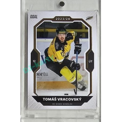 2023/24 Goal cards Chance Liga 1. série #162 Tomáš Vracovský Gold 1of20