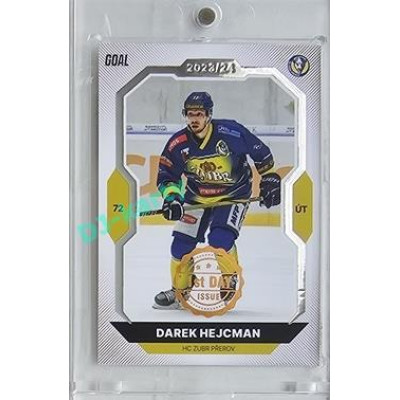 2023/24 Goal cards Chance Liga 2. série #305 Darek Hejcman 1st day of issue