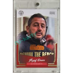 2023/24 Goal cards Chance Liga 2. série #BB-19 Jozef Daňo Behind the Bench Expo Ostrava 1of2