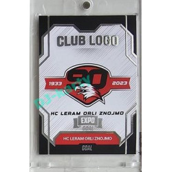 2023/24 Goal cards Chance Liga 1. série #CL-14 HC LERAM ORLI ZNOJMO Club Logo Expo 1of6