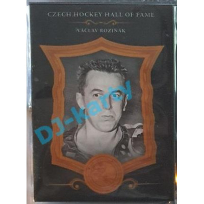 2020 OFS Síň slávy českého hokeje Václav Roziňák #SSCH-014 07/25 Black Cut