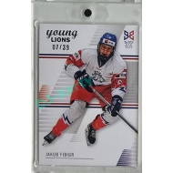 2023/24 Legendary Cards Hlinka Gretzky Cup Young Lions #04 Jakub Fibigr Rainbow xx/39