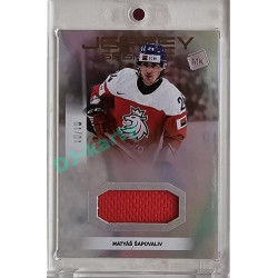 2023 MK reprezentace #JS-15 Matyáš Šapovaliv U20 Jersey Segment RAINBOW 10/10
