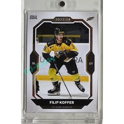 2023/24 Goal cards Chance Liga 1. série #164 Filip Koffer Gold 1of20